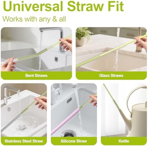 YOTIME Silicone Straw Cleaner Brush - Image 5