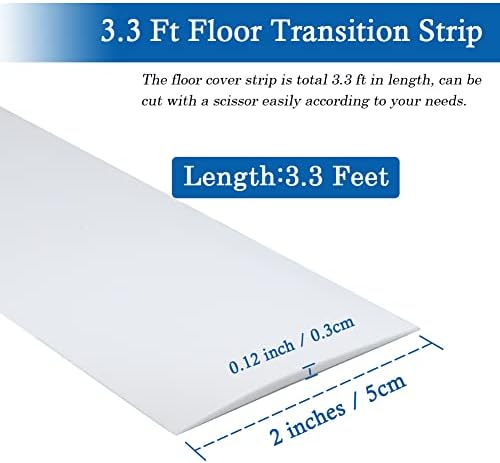 FONUNO Vinyl Floor Transition Strip Self Adhesive Threshold Strip - Image 6