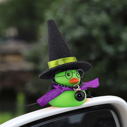 wonuu Car Rubber Duck Decoration, Car Ornaments Duck Car Dashboard Decorations - Image 5
