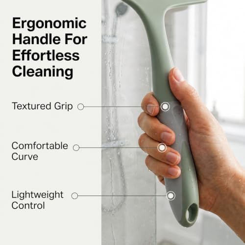 2-Pack Shower Squeegee for Glass Doors & Window - Image 5