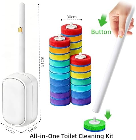 Disposable Toilet Brush Set - Image 2