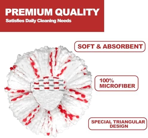 3 Pack Spin Mop Head Replacement - Image 4
