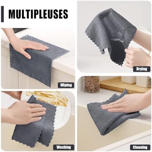 Kitinjoy 24 Pack Kitchen Cloths Dish Towels - Image 6