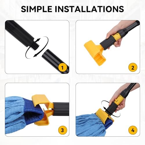 Mop Handle Commercial Heavy Duty - Image 3