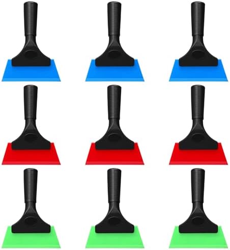 9-Pack Small Squeegee, 5 Inch Window Tint Squeegee Set by Unknown