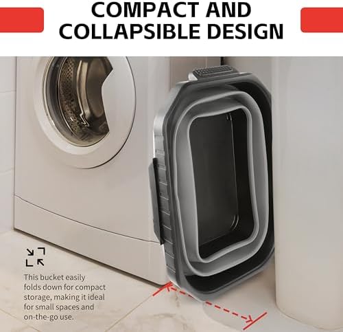 MaxWorks 51241 Collapsible Silicone Bucket – 5.3 Gallon Capacity - Image 3