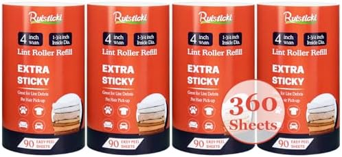 4 inch Lint Roller Refills Only by Unknown