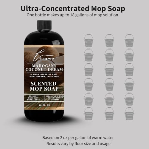 Lapew Mahogany Coconut Scented Mop Soap - Image 4