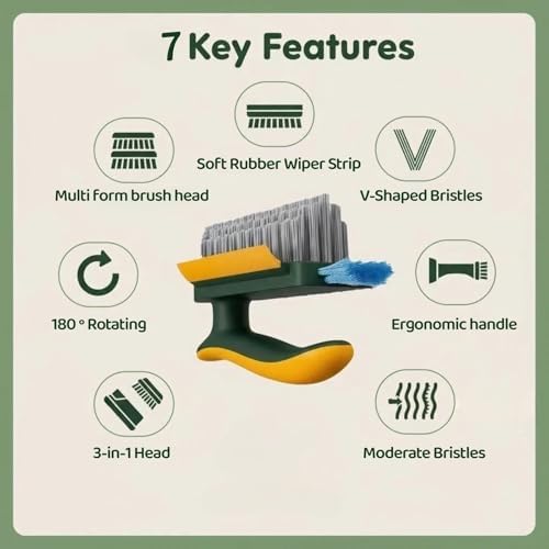 Multifunctional Tile Grout Cleaning Brush - Image 2