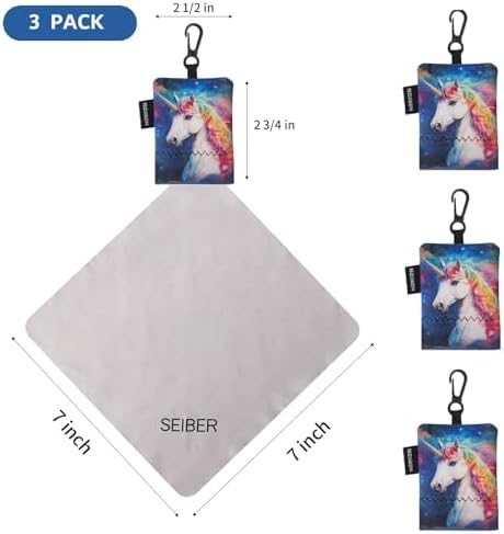 SEIBER Microfiber Eyeglass Cleaning Cloth - Image 3