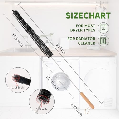 2 Pack Refrigerator Coil Cleaning Brush - Image 5