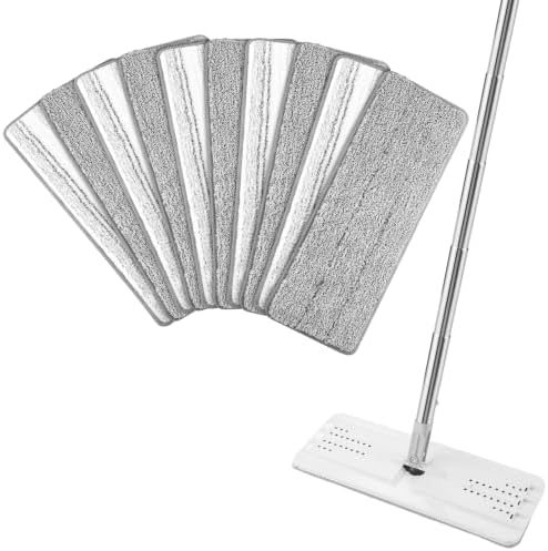 10 Pack 13"×4.9" Mop Replacement Pads Compatible by wlich