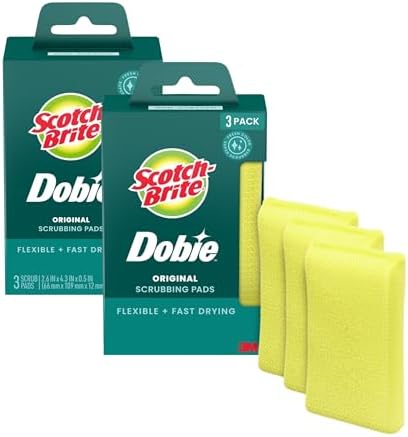 3M Scotch-Brite Dobie, 1 Pad Each by 3MIndustrial