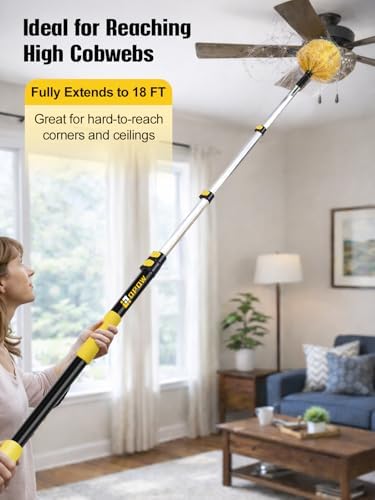 25ft High Reach Cobweb Duster - Image 5