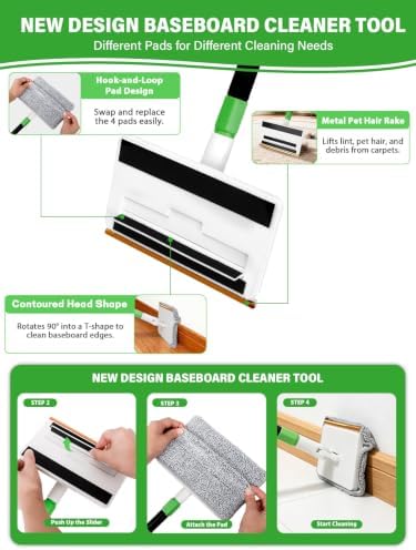 4-in-1 Baseboard Cleaning Tool - Image 3