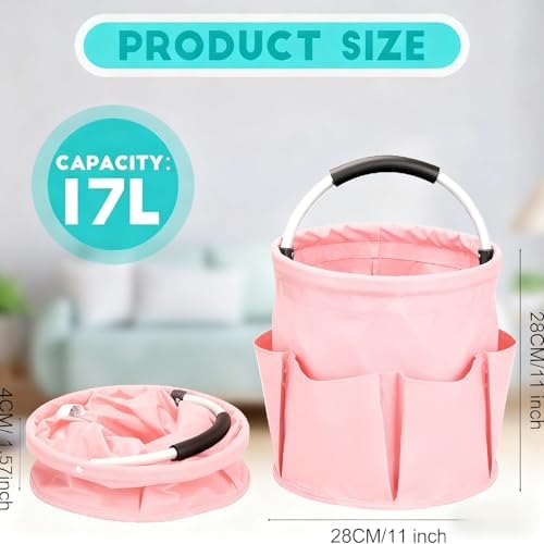 Cleaning Caddy for Cleaning Supplies, 17L Cleaning Supply Caddy - Image 2