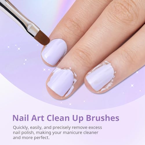 AIRSEE Nail Art Clean Up Brushes - Image 2