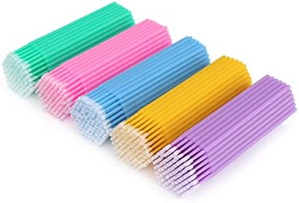 G2PLUS Micro Cotton Swabs 500PCS Disposable Micro Applicator Brush Tools by G2PLUS