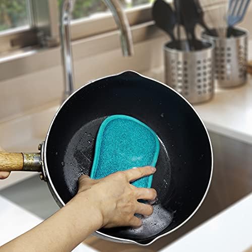 Reusable Sponges for Dishes, Kitchen Sponge for Washing Dishes Pack 5/10 - Image 5
