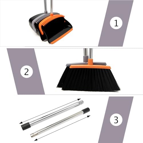 Broom and Dustpan Combo Set - Image 3