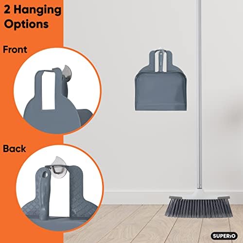 Superio Heavy Duty Plastic Step-on Dustpan - Image 3