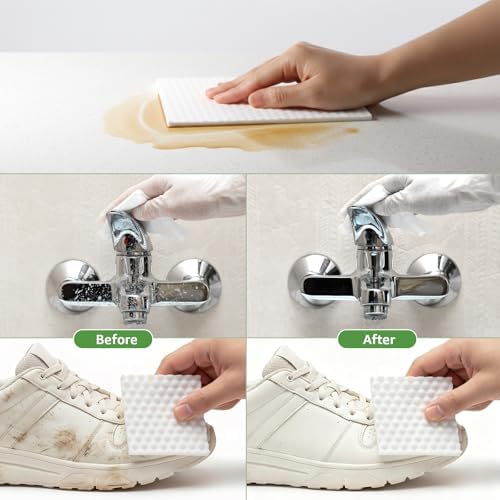 20 Pack Magic Eraser Sheets Thin Melamine Sponge Cleaning Pads - Image 7