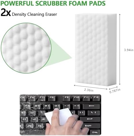 15 Pack Magic Sponges, Extra 2X Density, Heavy Duty Cleaning Sponges - Image 2