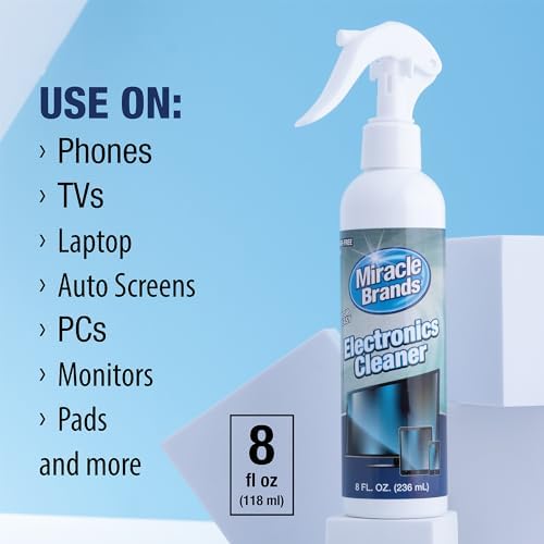 MiracleSpray for Electronics Cleaning, Safe Multisurface Cleaner for Any TV - Image 2
