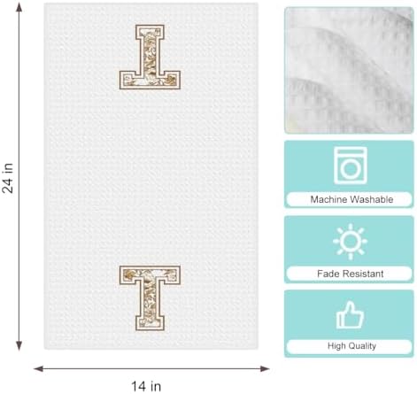 Chinoiserie Initial Kitchen Towels, Personalized Kitchen Towels, Personalized - Image 6