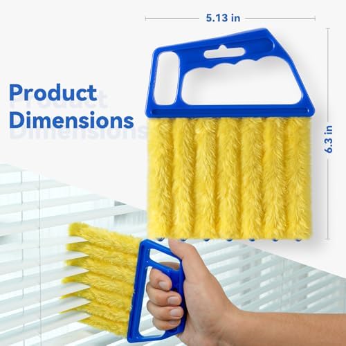 4 Pcs Blind Cleaner & Gap Duster, Under Fridge Retractable Cleaning Tools - Image 3