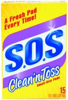 Clean 'n Toss S.O.S Pads; 15 count by Clorox