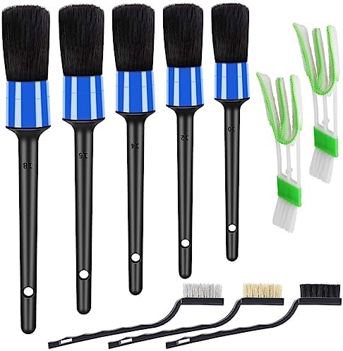 HMPLL 10pcs Detailing Brush Set by LOKEME-USDirect