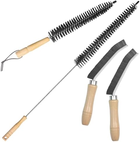 Dryer Vent Cleaner Kit, Lint Trap Cleaner Tool, Flexible Brush Remover Set by Pokshow