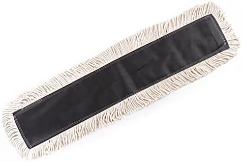 Matthew Cleaning 36'' High Strength Disposable Dust Mop Cotton Cut-end Yarn Mop - Image 6