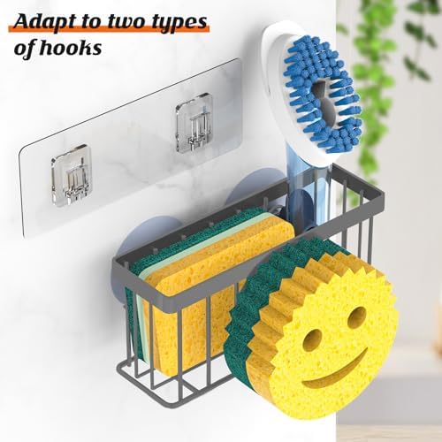 MURLONG Sponge Holder Smiley Face, Sink Caddy - Image 3