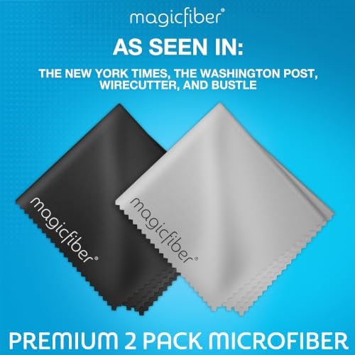 MagicFiber Microfiber Cleaning Cloth, Glasses Cleaner, Eyeglass Wipes - Image 3