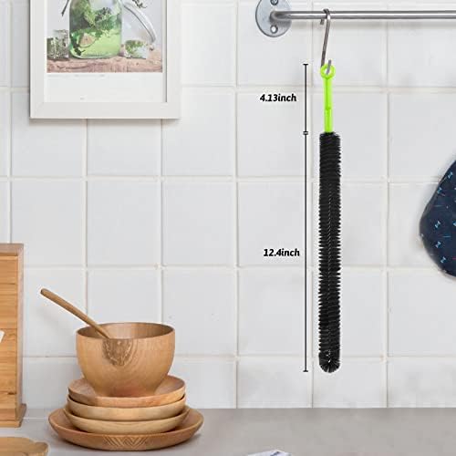 Haomaomao Sewer Clean Brush Pipe Brushes Drain Snake Hair Clog Remover Tool - Image 5