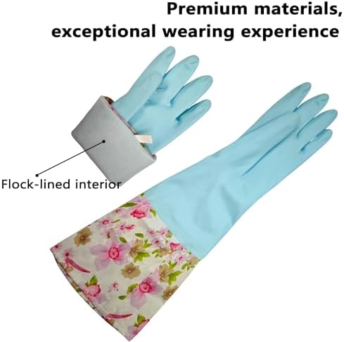 KINGFINGER Cleaning Glove, 3 Pairs Kitchen Glove - Image 2