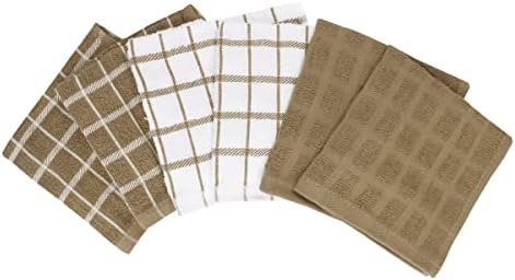 Ritz Terry Check Dish Cloth Set: Highly Absorbent & Super Soft - Image 2