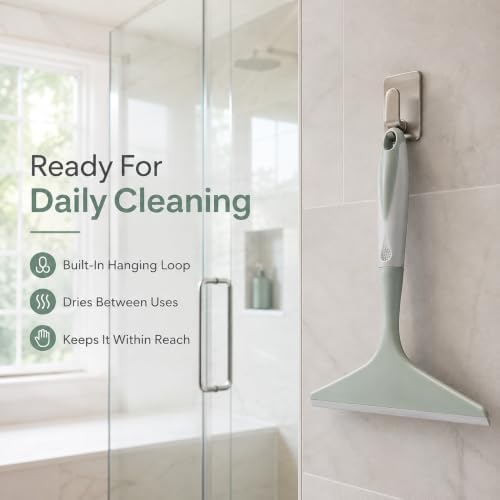 2-Pack Shower Squeegee for Glass Doors & Window - Image 4