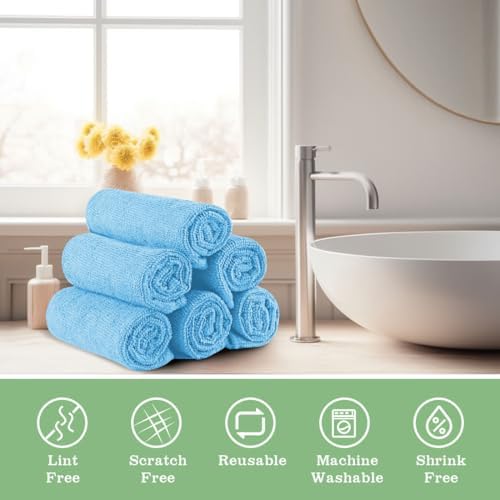 UNIMADE Washcloths Bulk 100 Pack Face Towels, Highly Soft Wash Cloths - Image 5