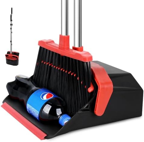 Broom and Dustpan Set for Home by Tiumso