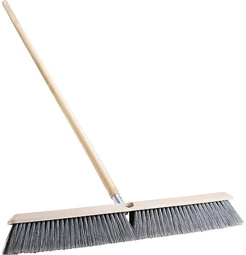Genuine Joe Heavy-Duty Floor Sweep and Handle by GenuineJoe