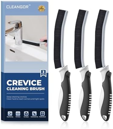 CLEANGOR Crevice Cleaning Brushes, Scrub Brushes by Cleangor