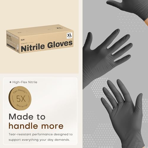 Nitrile+ SUP Exam Plus Gloves, Powder-Free Disposable - Image 4