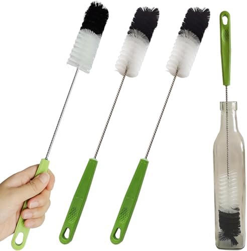 2 Pack 16" Water Bottle Brush for Cleaning, Dokpod Long Handle Bottle Cleaner by Dokpod