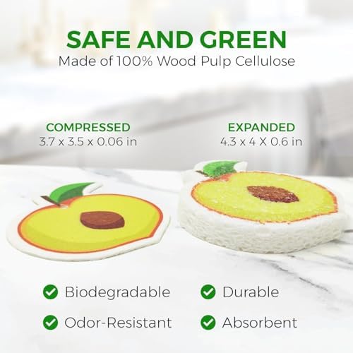 AIRNEX Biodegradable Cellulose Compressed Sponges Bulk - Image 3
