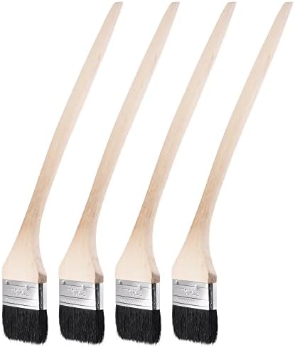 uxcell Bent Radiator Paint Brush 17" Length 3" Width Bristle by uxcell