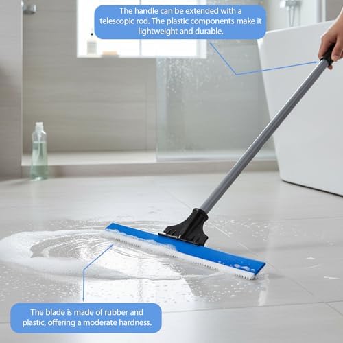 1 Pack 16 Inches Epoxy Floor Squeegees Notched Squeegee - Image 5