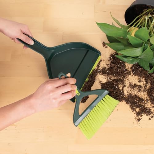 Pine-Sol Mini Dustpan and Brush Set | Nesting Snap-On Design | Portable - Image 2